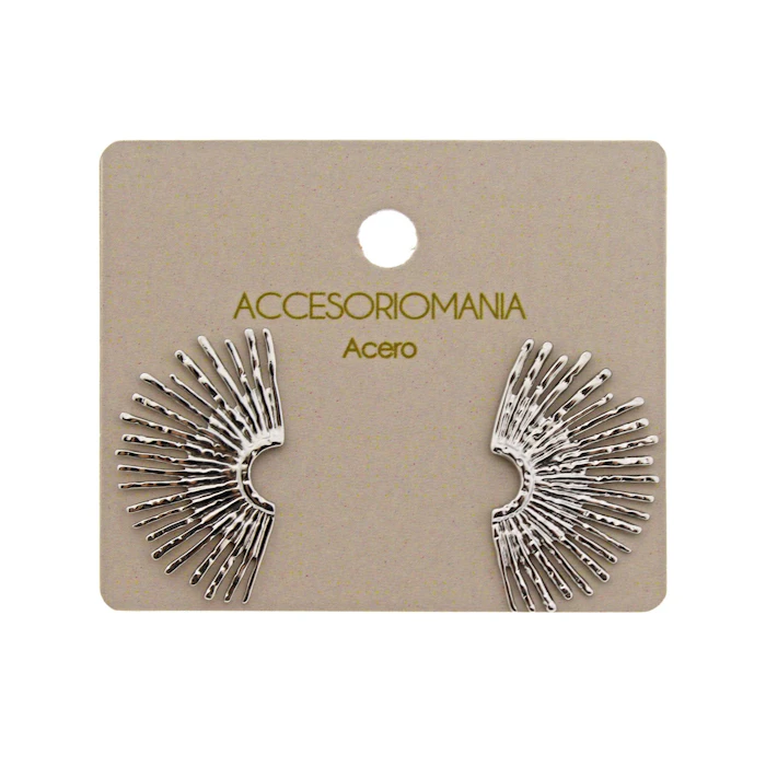 Pendientes De Acero Modelo 14 Accesoriomania
