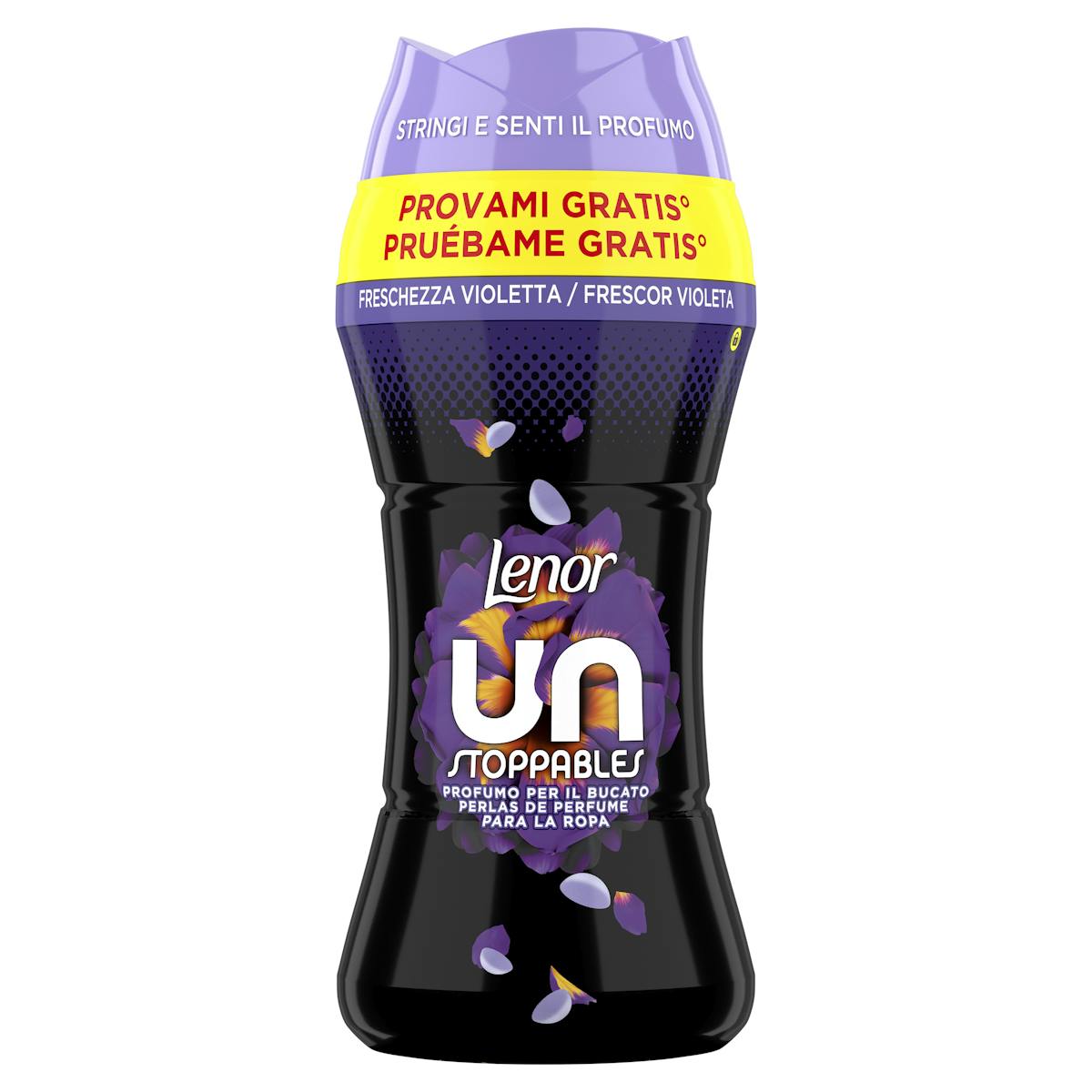 Imagen de Perlas Perfumadas Unstoppables Frescor Violeta Lenor 195 Gr