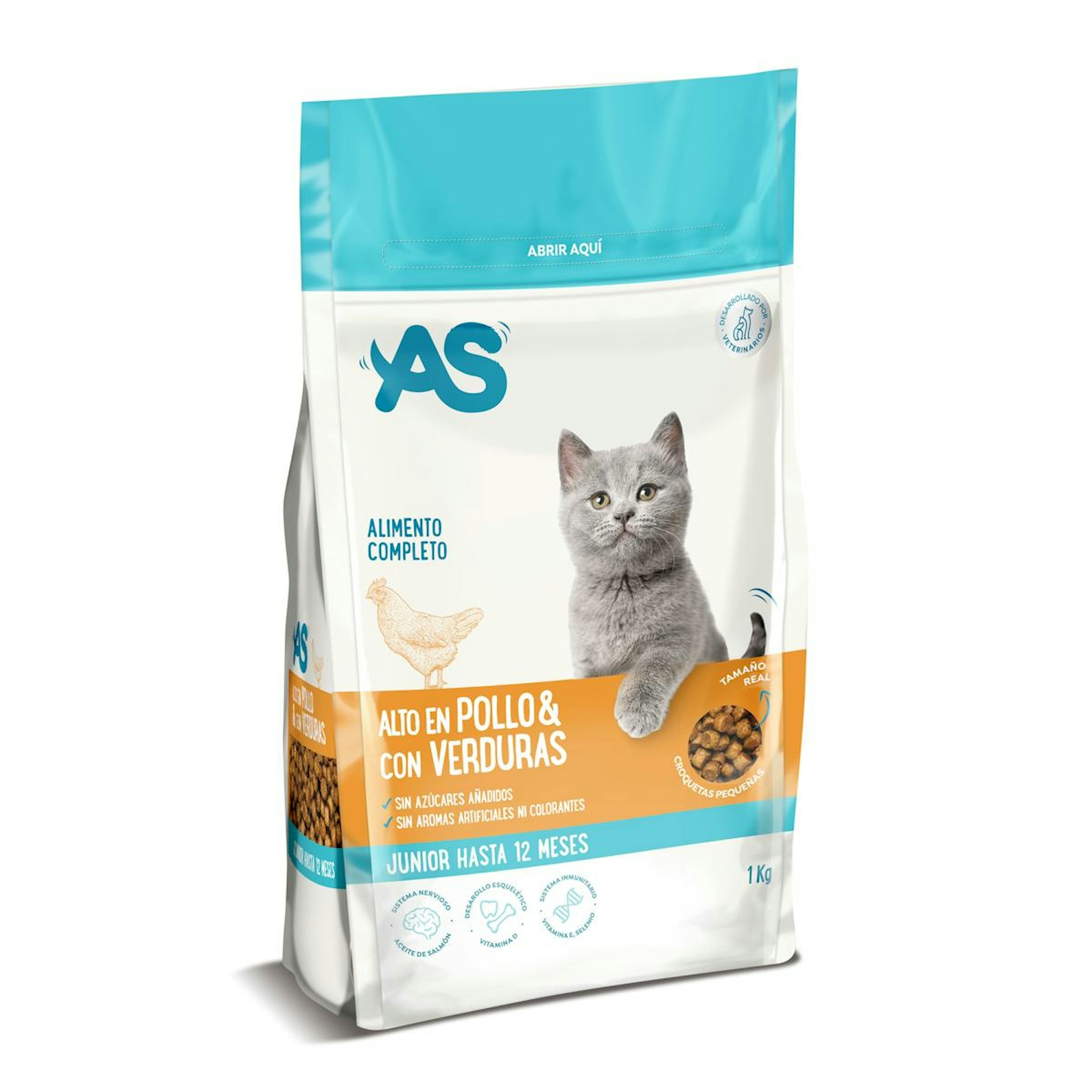 Pienso Gatos Junior AS 1Kg