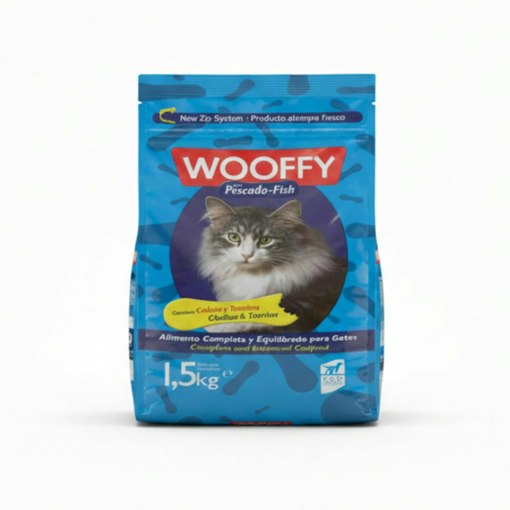 Pienso Gatos Pescado Wooffy 1.5Kg Pienso Gatos Pescado Wooffy 1.5Kg 0