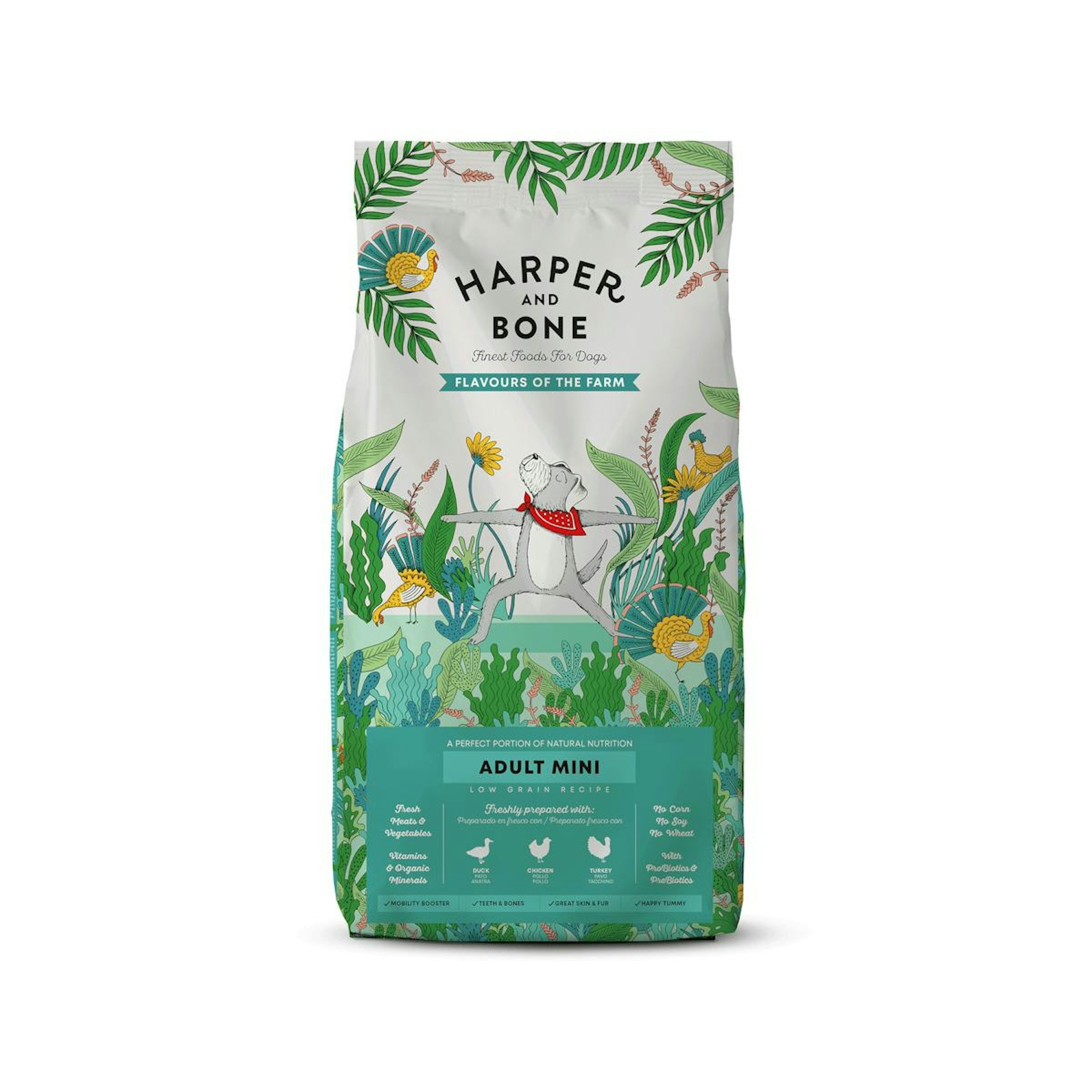 Pienso Perros Mini Flavours Of The Farm Harper & Bone 1.5Kg