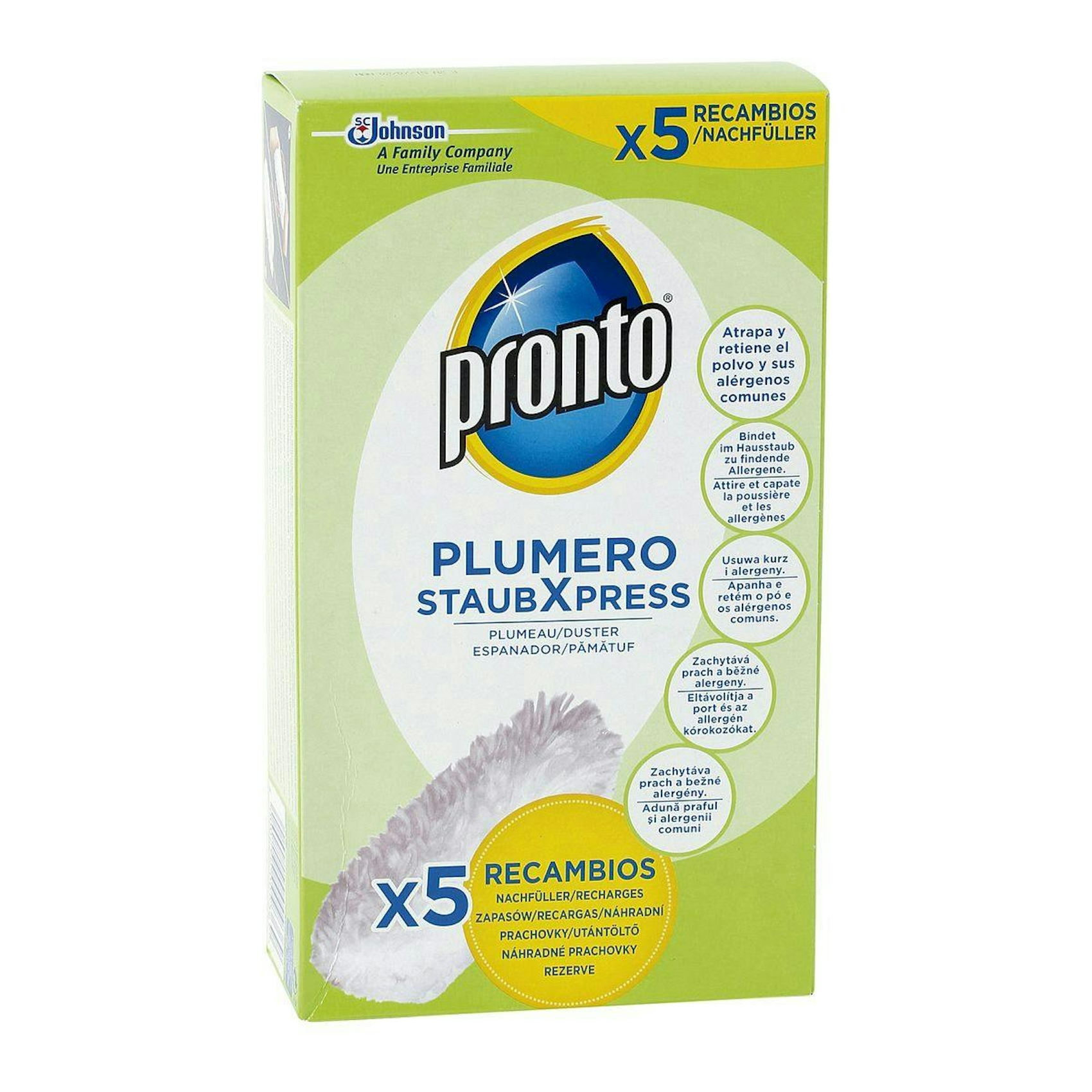 Recambio Plumero Atrapapolvo Pronto 5 Uds 0