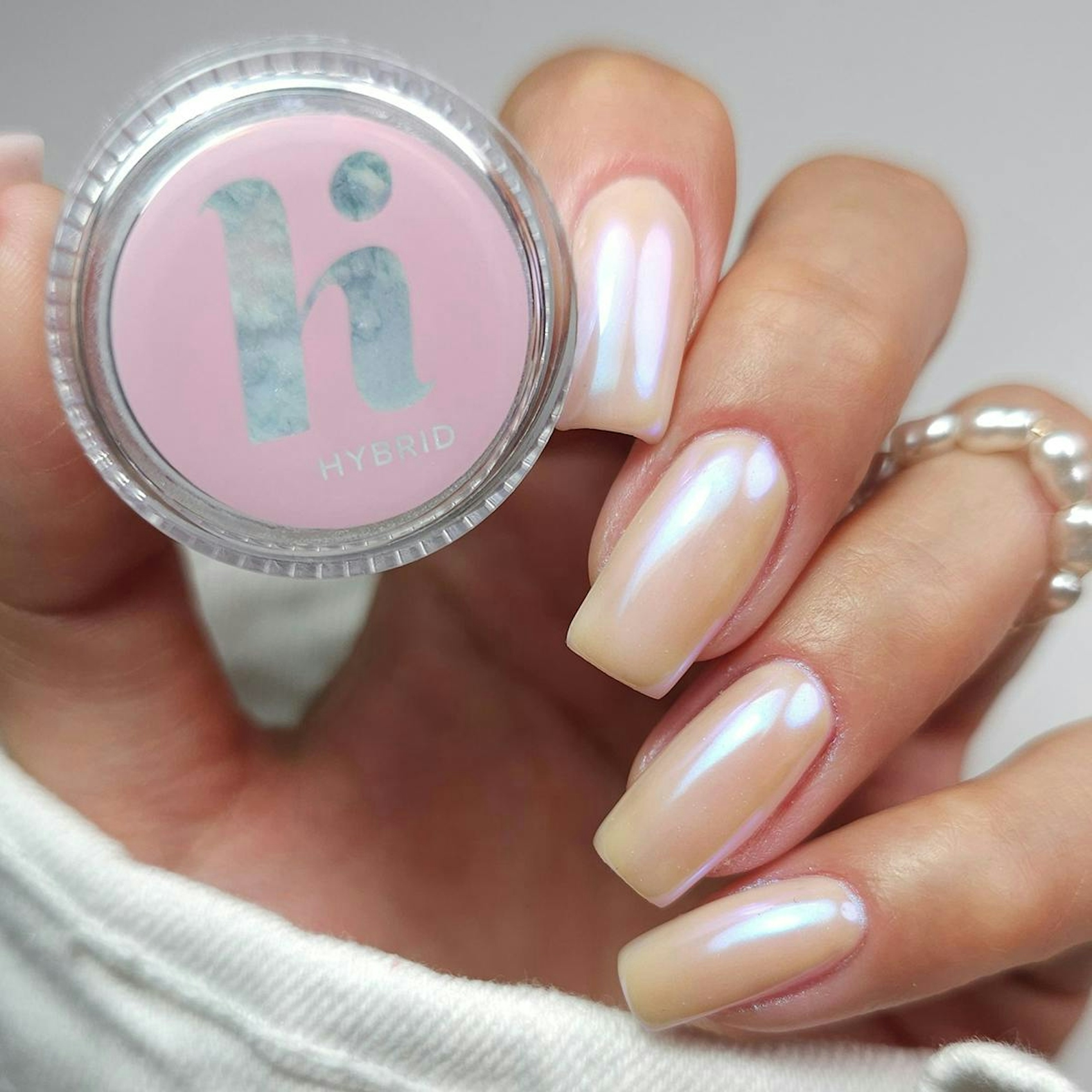 Polvo Decoración Manicura Hi Hybrid