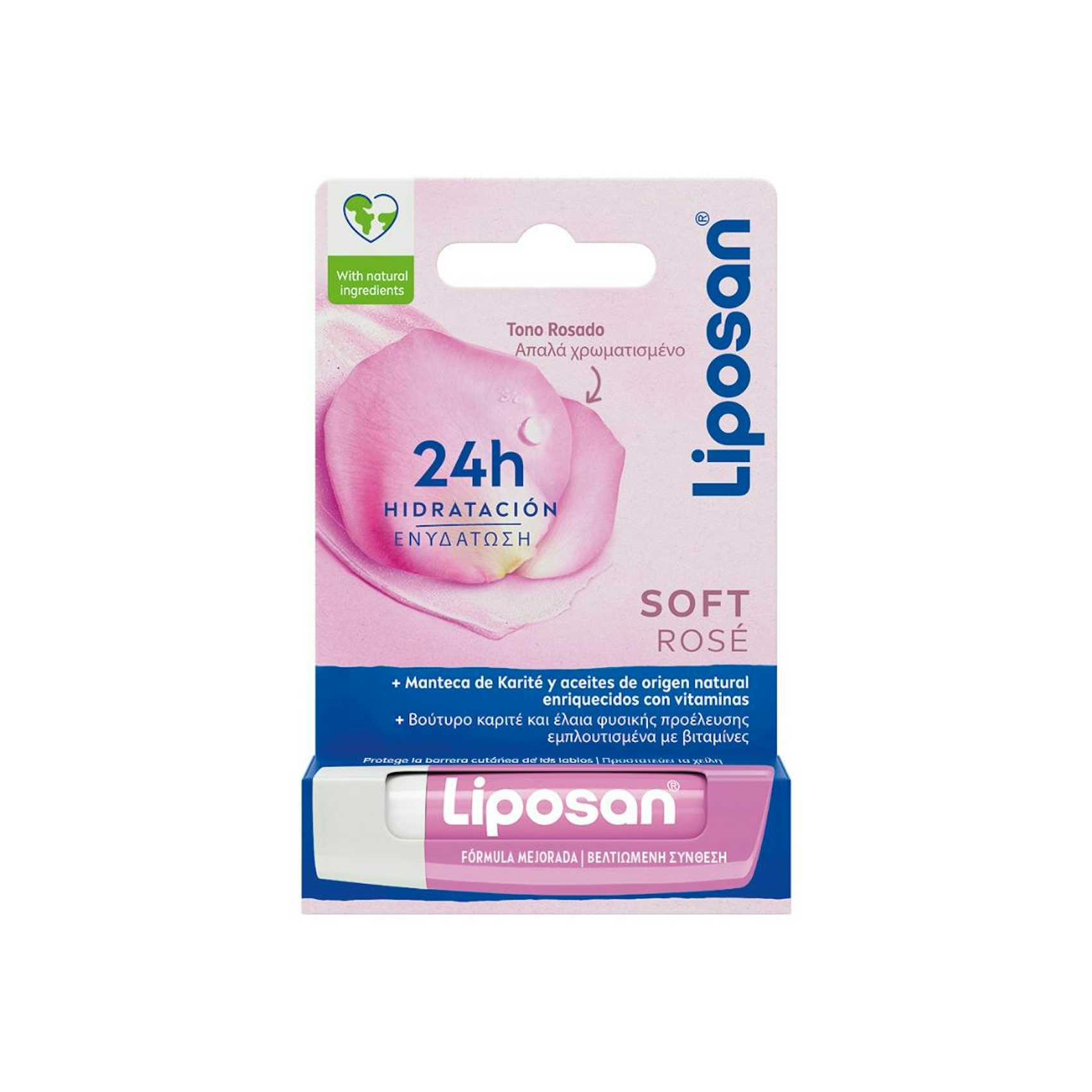 Protector Labial Liposan Soft Rose