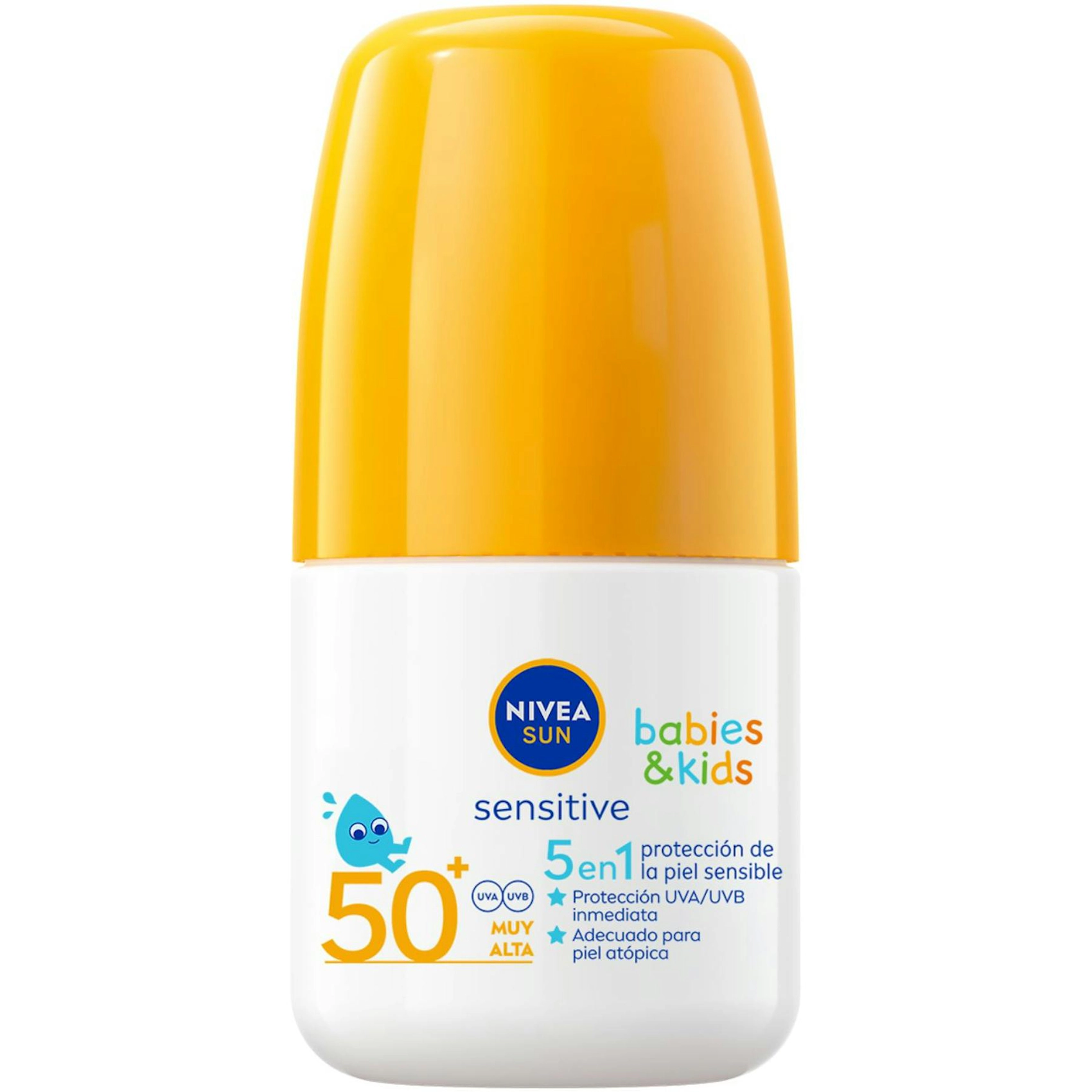 Protector Solar Roll-On Babies & Kids Sensitive SPF50+ Nivea 50Ml 0