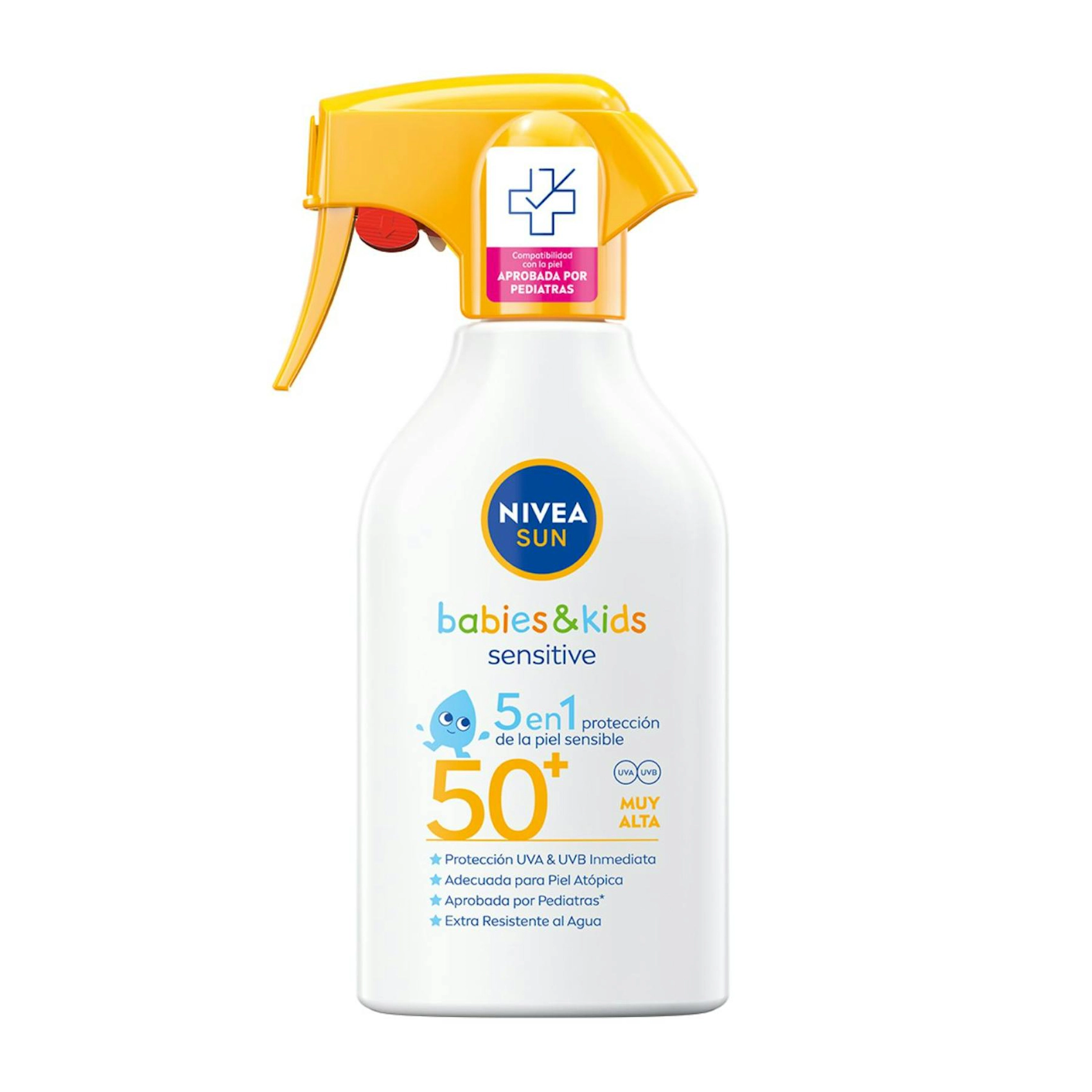Protector Solar Spray Babies & Kids Sensitive SPF50+ Nivea 250Ml 0