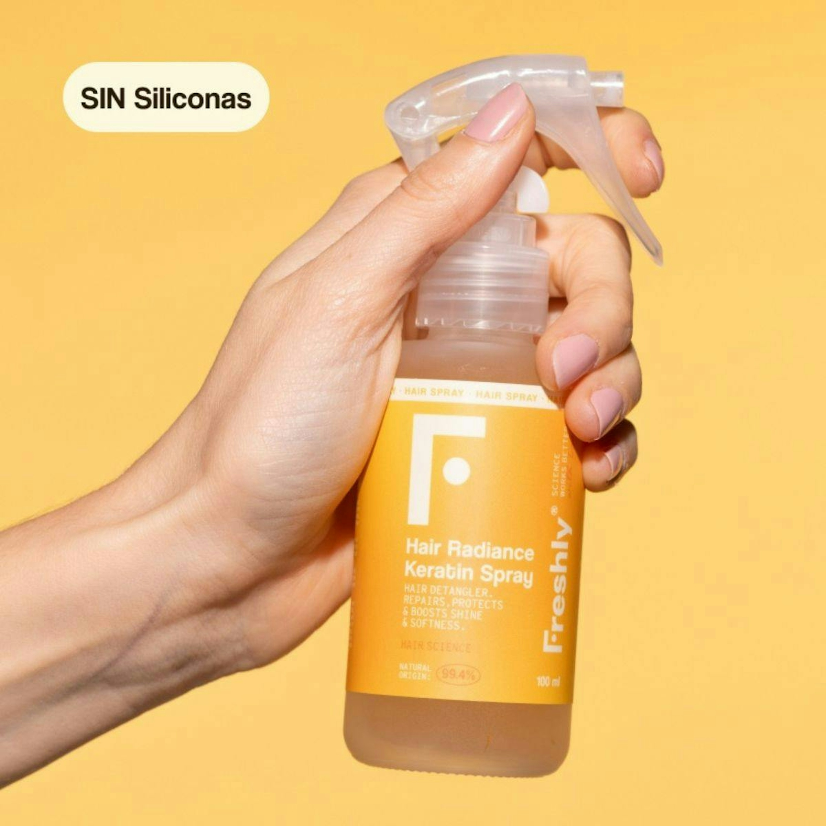 Protector Térmico Hair Radiance Keratin Freshly Cosmetics 100Ml