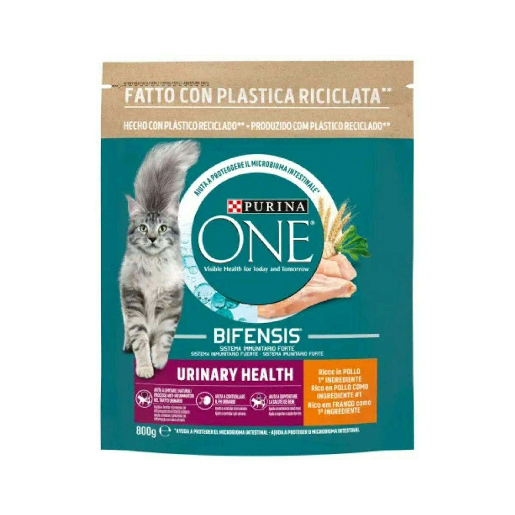 Pienso Gatos Control Tracto Urinario Pavo Bifensis Purina One 800Gr