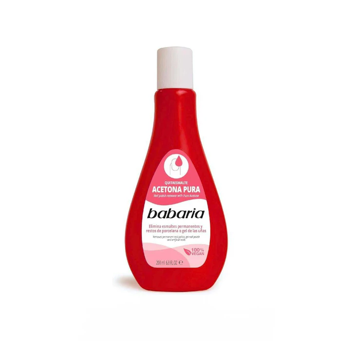 Quitaesmalte Acetona Pura Babaria 200Ml
