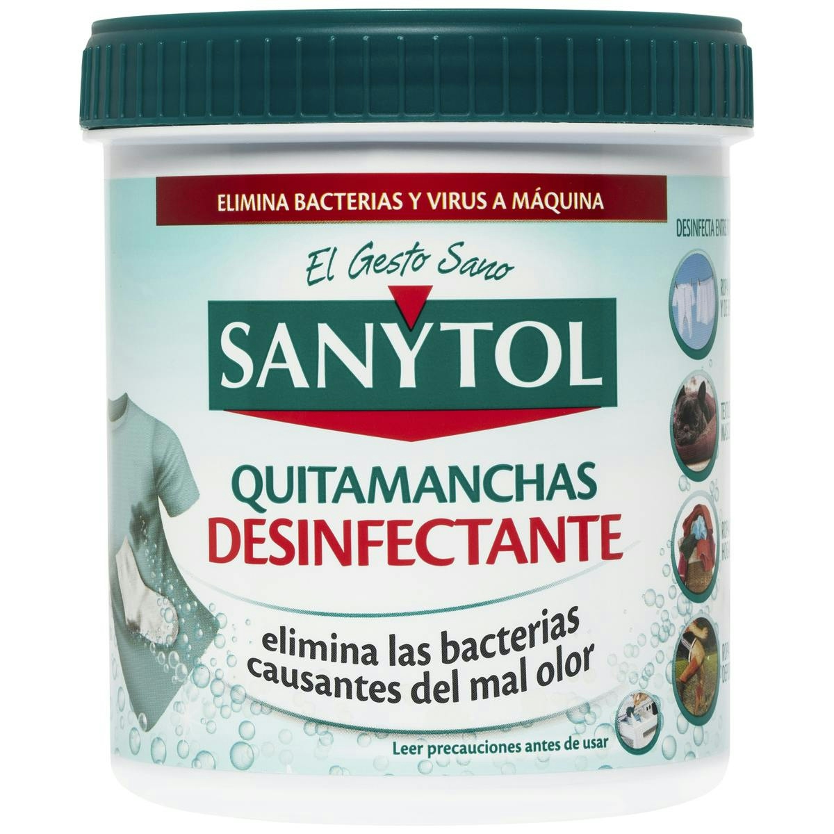Quitamanchas Desinfectante En Polvo Sanytol 450G Quitamanchas Desinfectante En Polvo Sanytol 450G 0