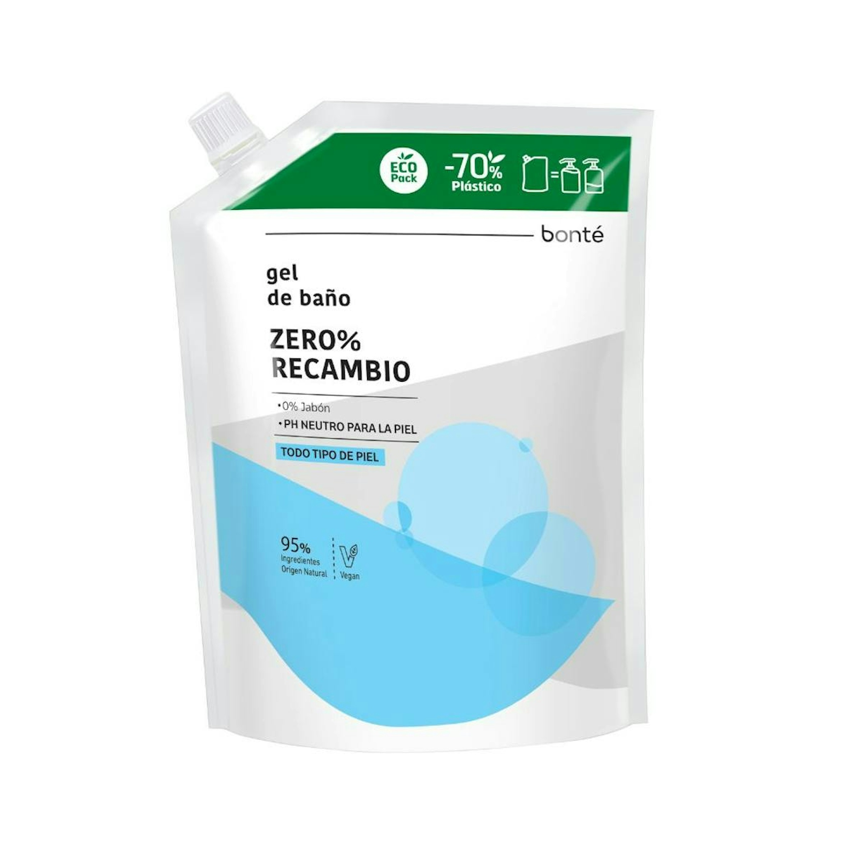 Recambio Gel Ducha Zero 0% Bonté 1 Lt 0