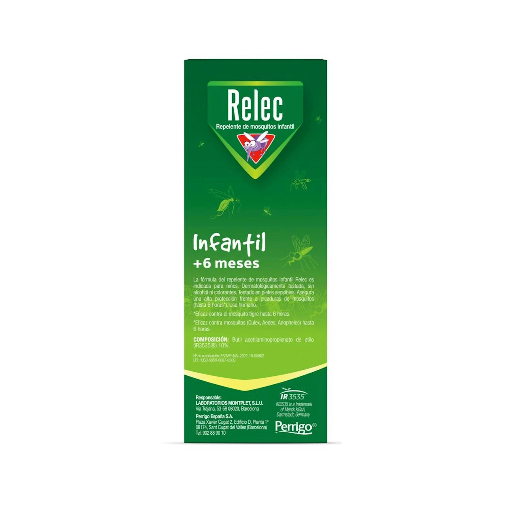 Repelente De Mosquitos Infantil Relec 100Ml Repelente De Mosquitos Infantil Relec 100Ml 0