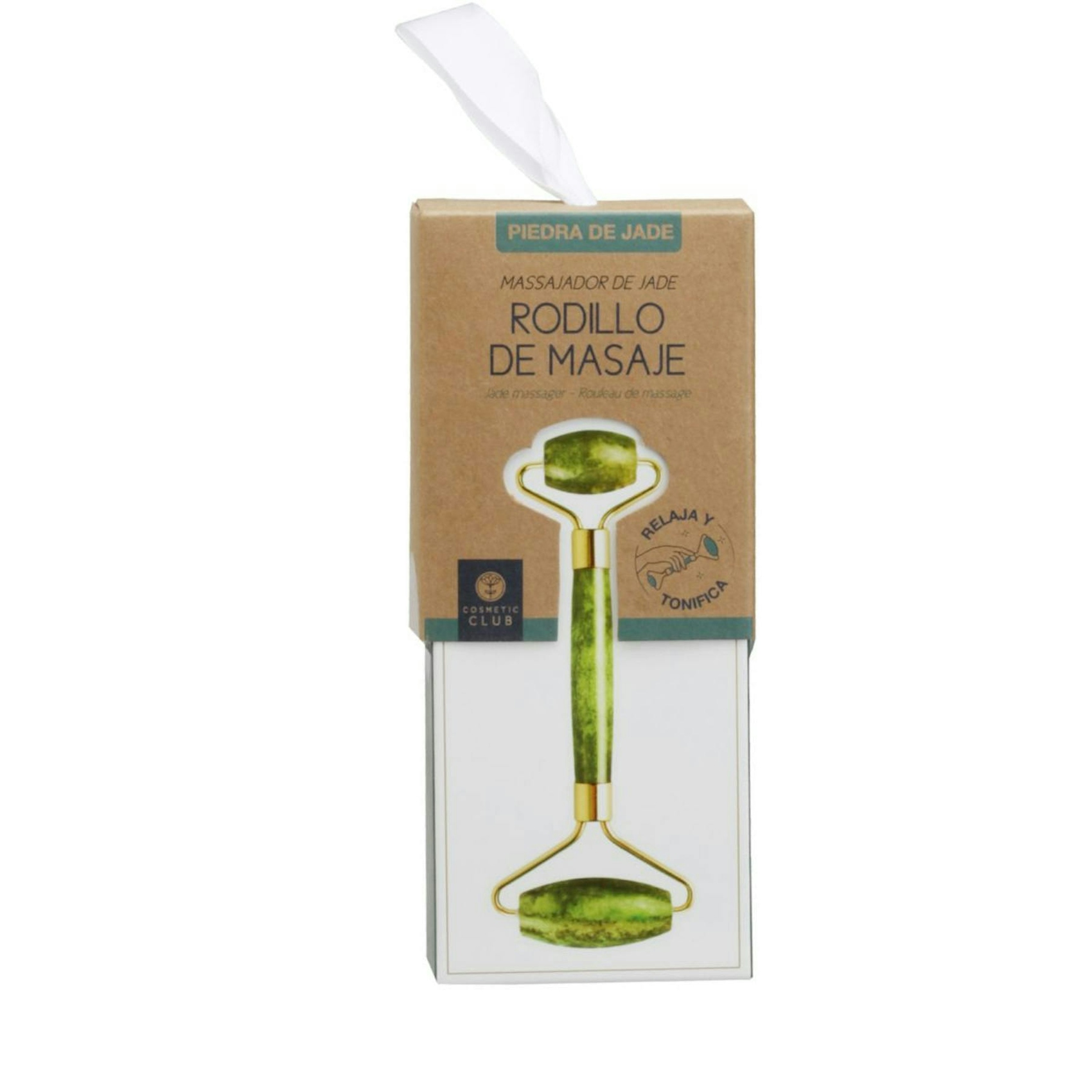 Rodillo De Masaje Jade Cosmetic Club Rodillo De Masaje Jade Cosmetic Club 0