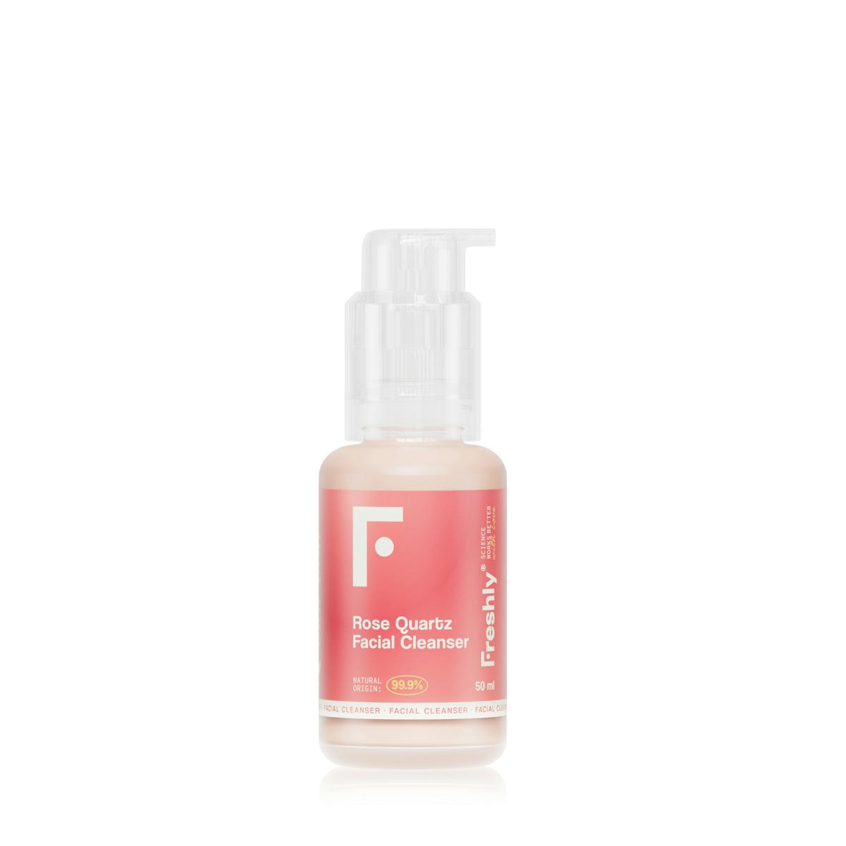 Imagen de Gel Limpiador Facial Rose Quartz Freshly Cosmetics Tamaño Viaje 50Ml
