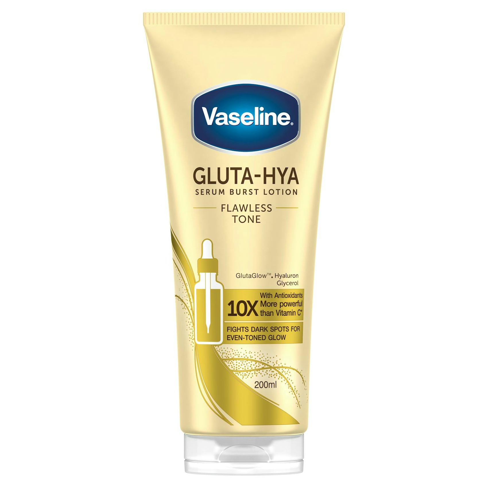 Sérum Corporal Gluta-HYA Flawless Glow Vaseline 200Ml 0