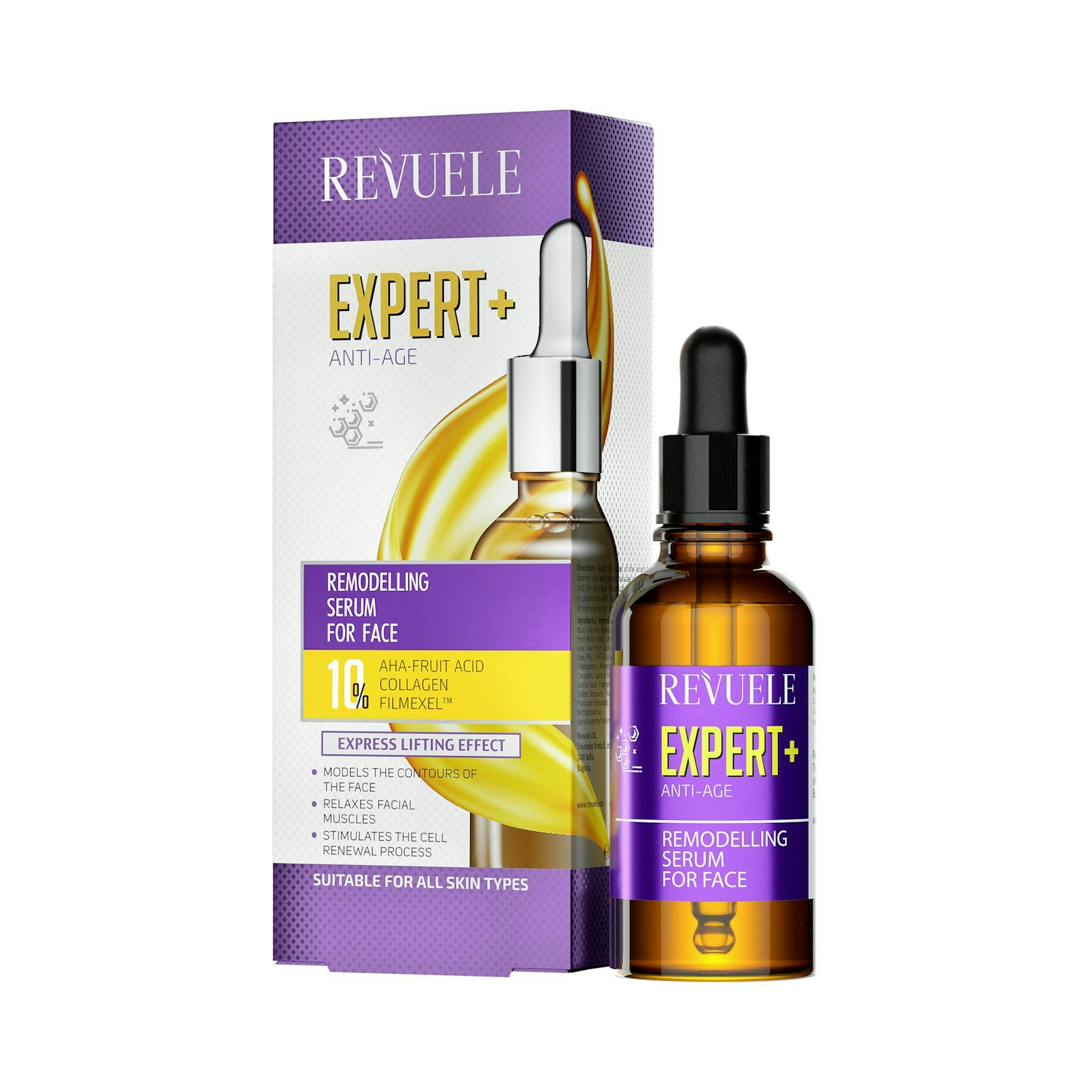 Sérum Expert+ Anti Edad Reafirmante Revuele 25Ml 0