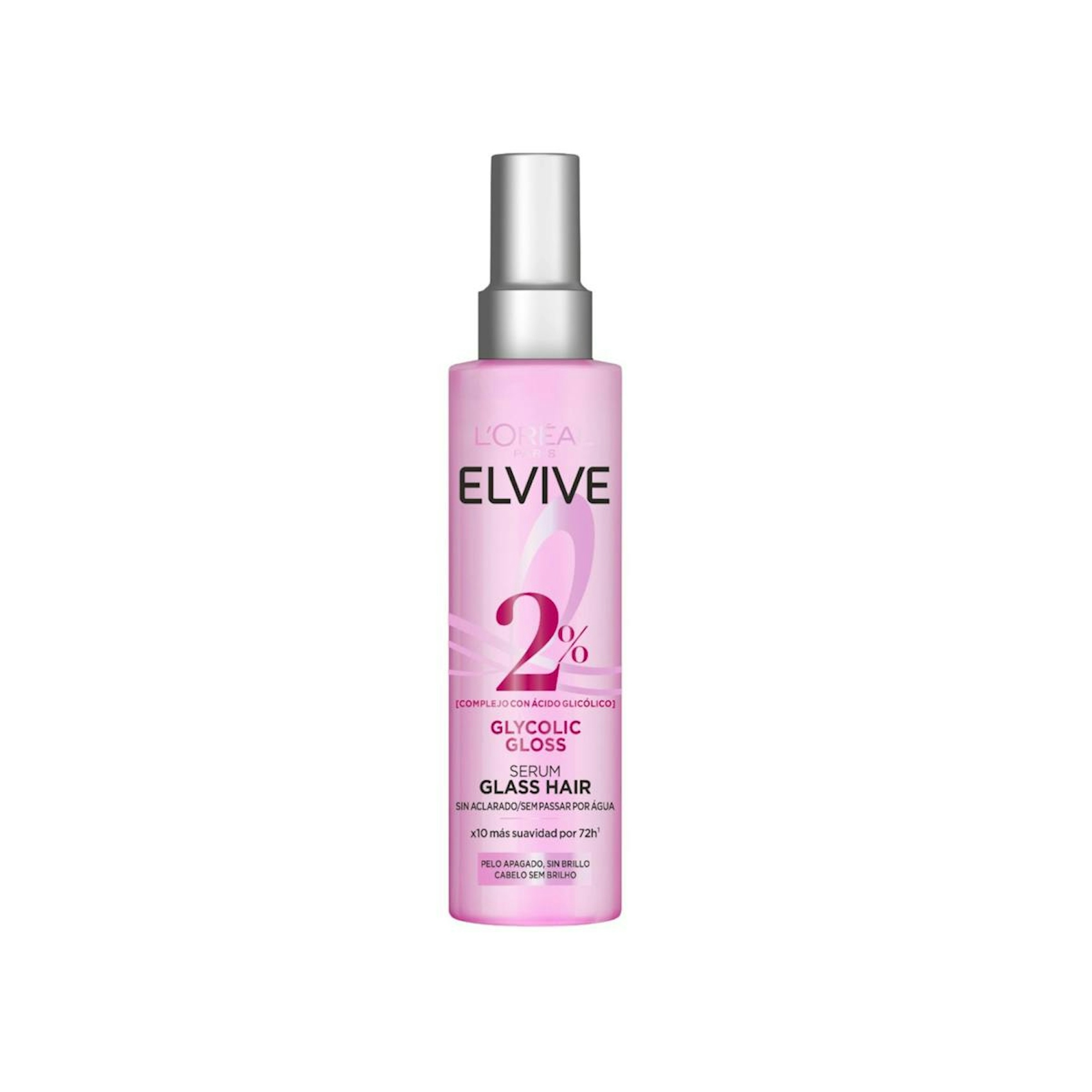 Sérum Glycolic Gloss Glass Hair Elvive 150Ml