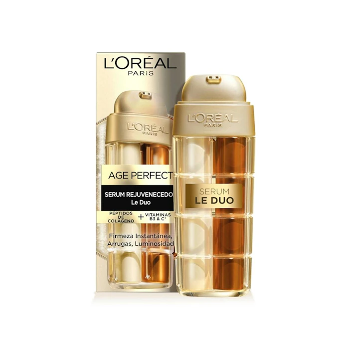 Sérum Rejuvenecedor Le Duo Age Perfect L'Oréal Paris 30Ml