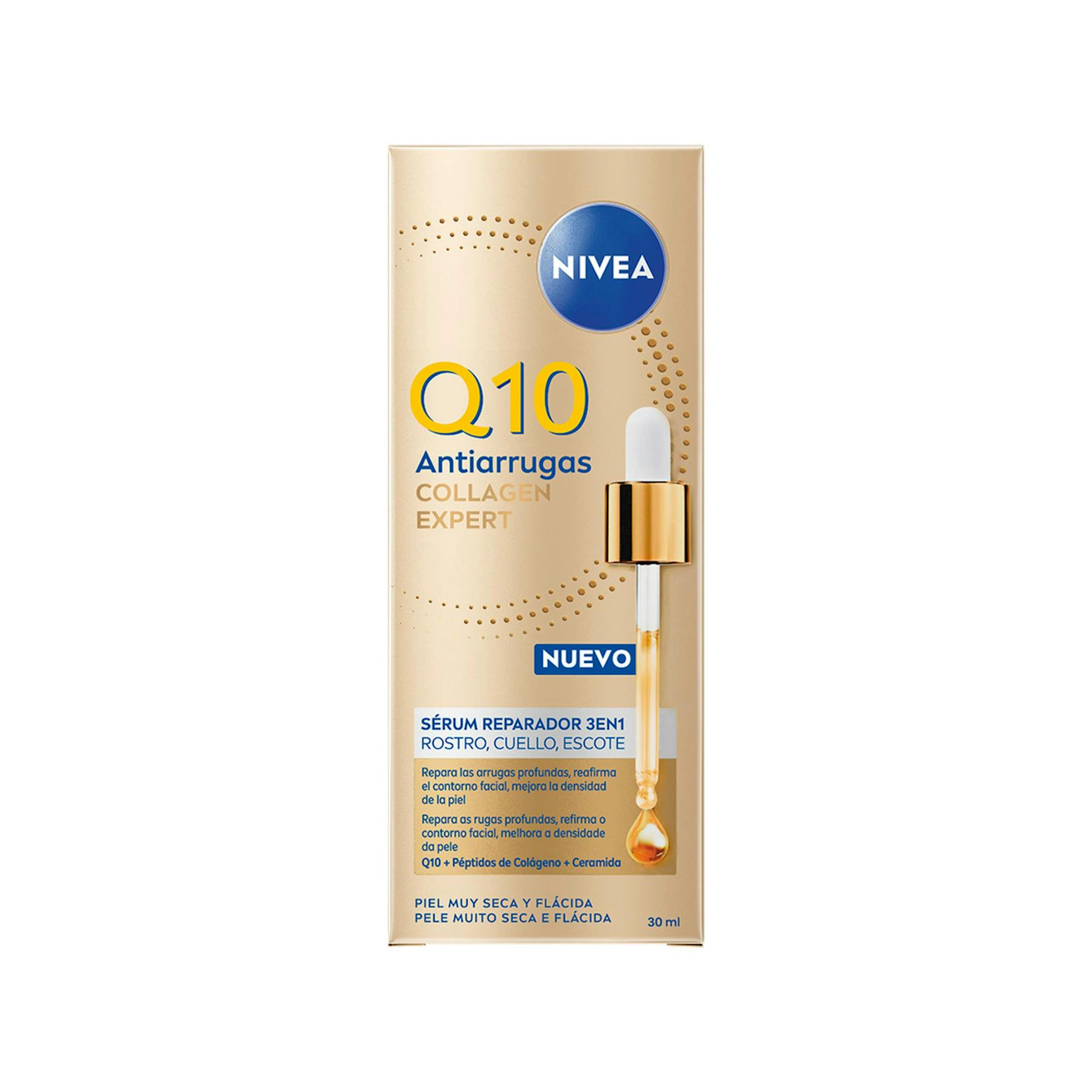 Sérum Reparador 3 en 1 Q10 Antiarrugas Collagen Expert Nivea 30Ml Sérum Reparador 3 en 1 Q10 Antiarrugas Collagen Expert Nivea 30Ml 0