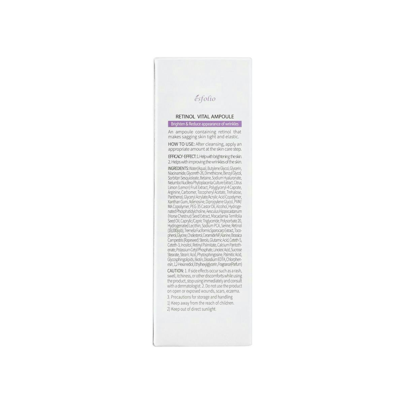 Sérum Retinol Vital Esfolio 30Ml