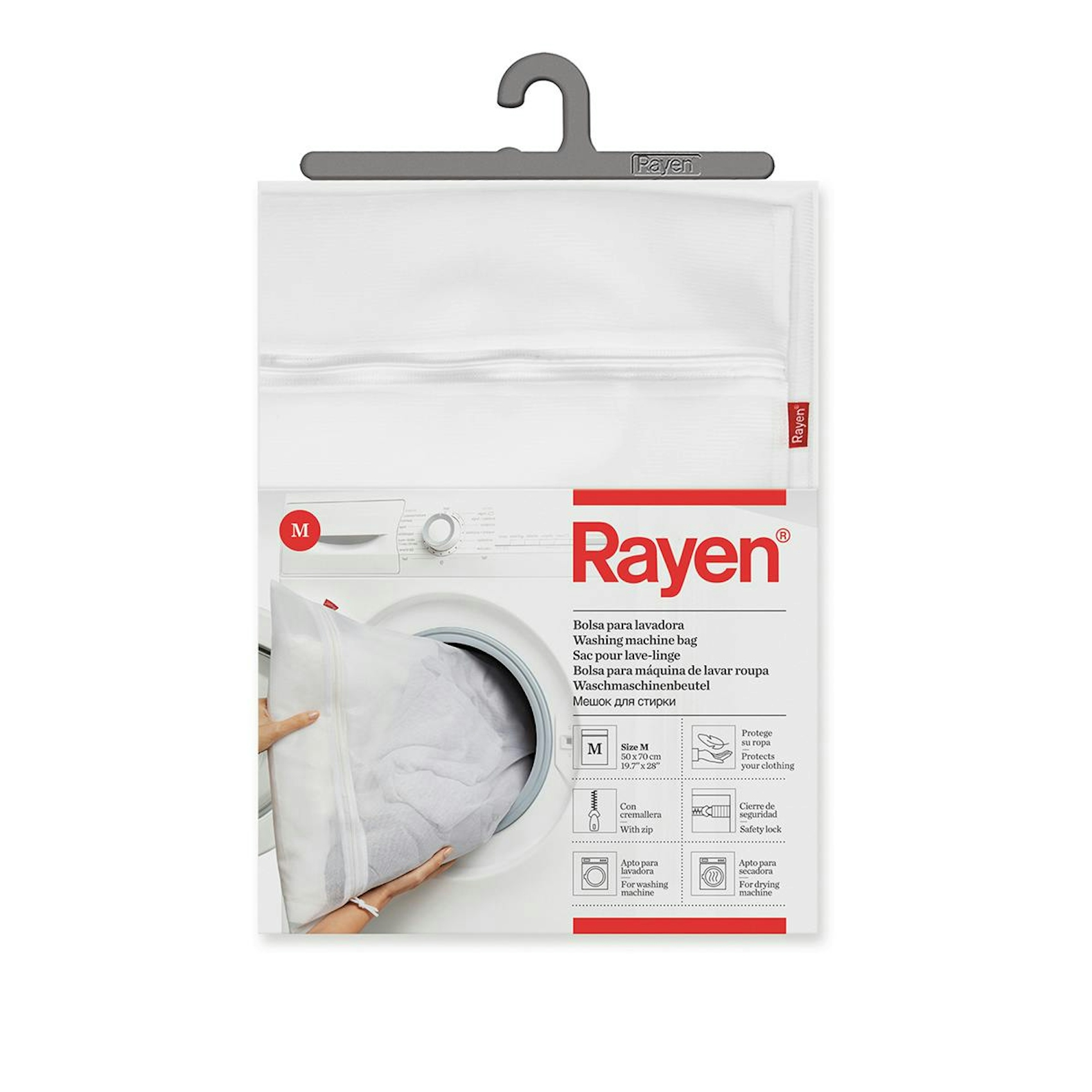 Bolsa Para Lavadora Con Cremallera Rayen 0