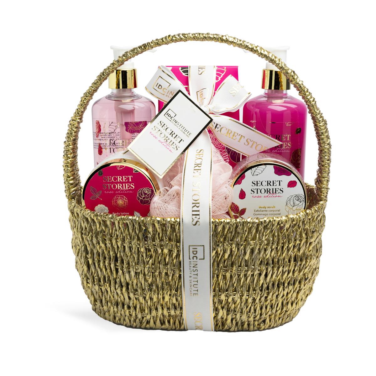 Imagen de Set De Baño Secret Stories Cesta IDC Institute