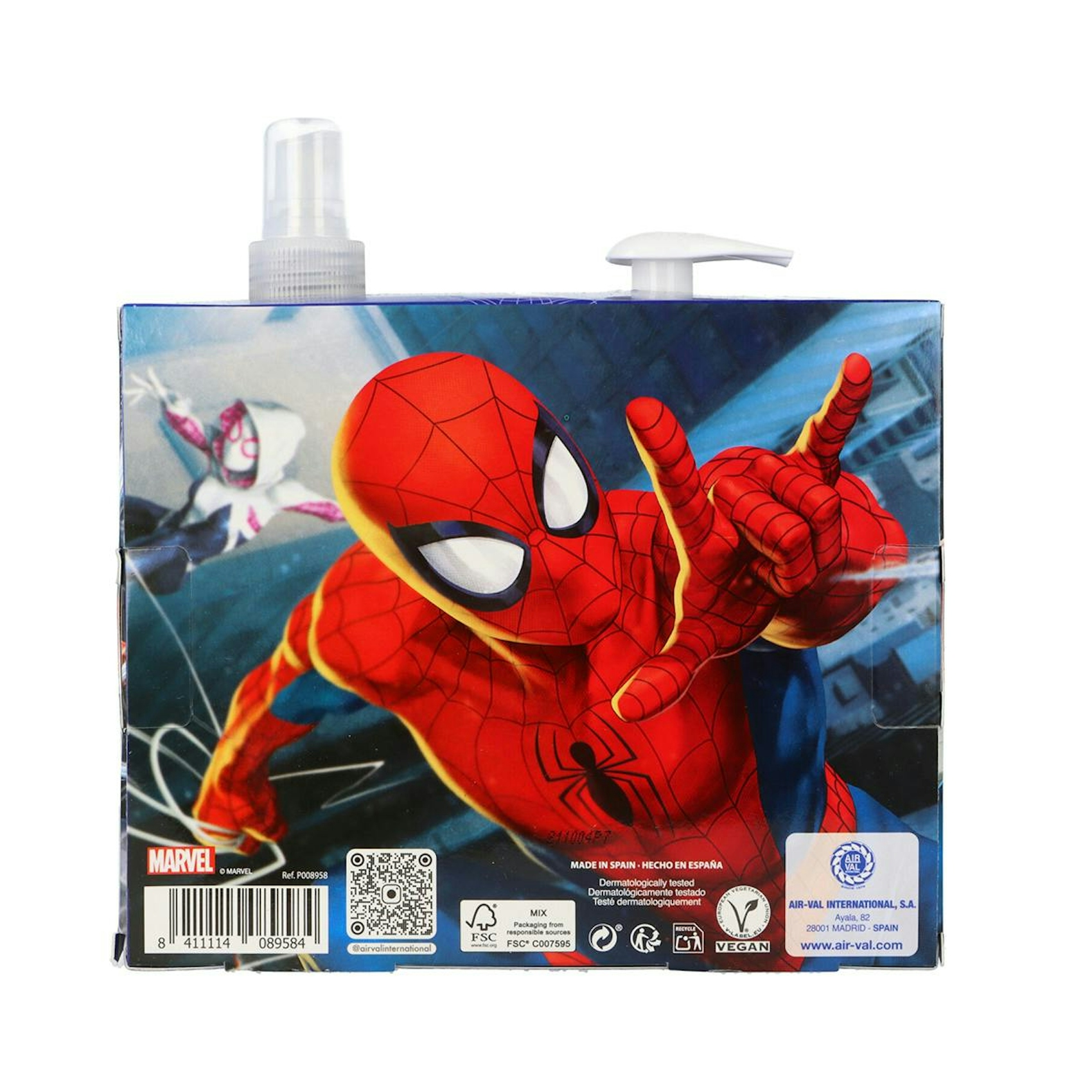 Set Jabón Y Eau De Toilette Spiderman