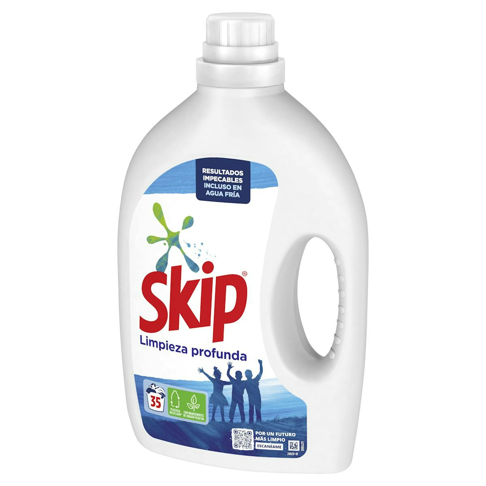 Detergente Líquido Limpieza Profunda Skip 35 Lv