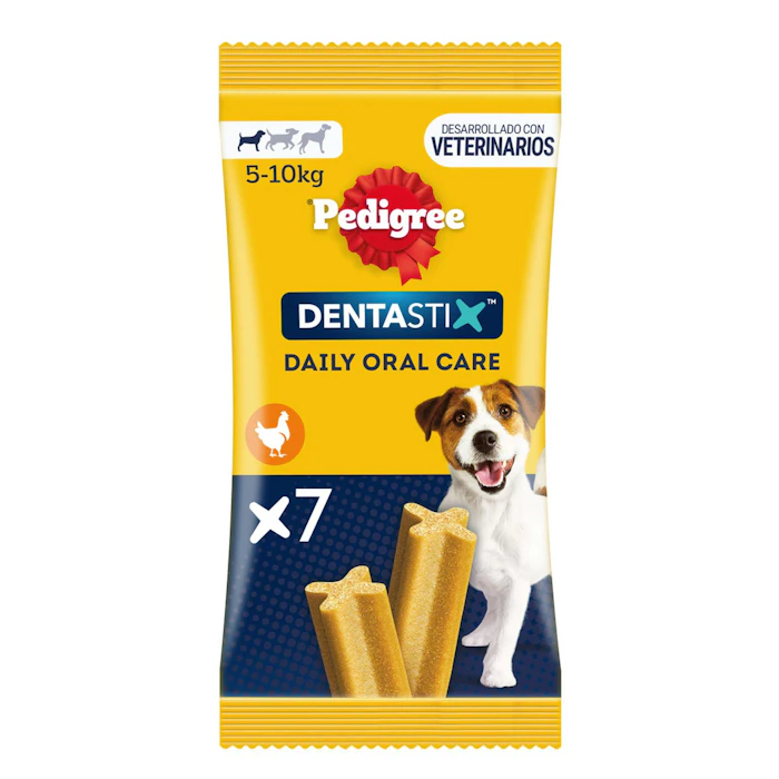Snack Perros Mini Pedigree Dentastix Bolsa 110 Gr