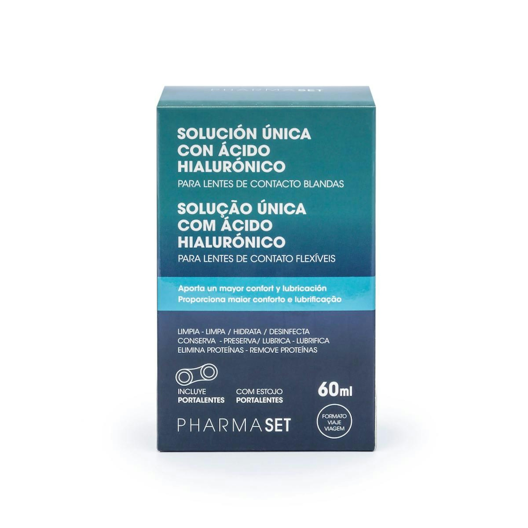 Solución Única Lentillas Ácido Hialurónico Pharmaset 60Ml