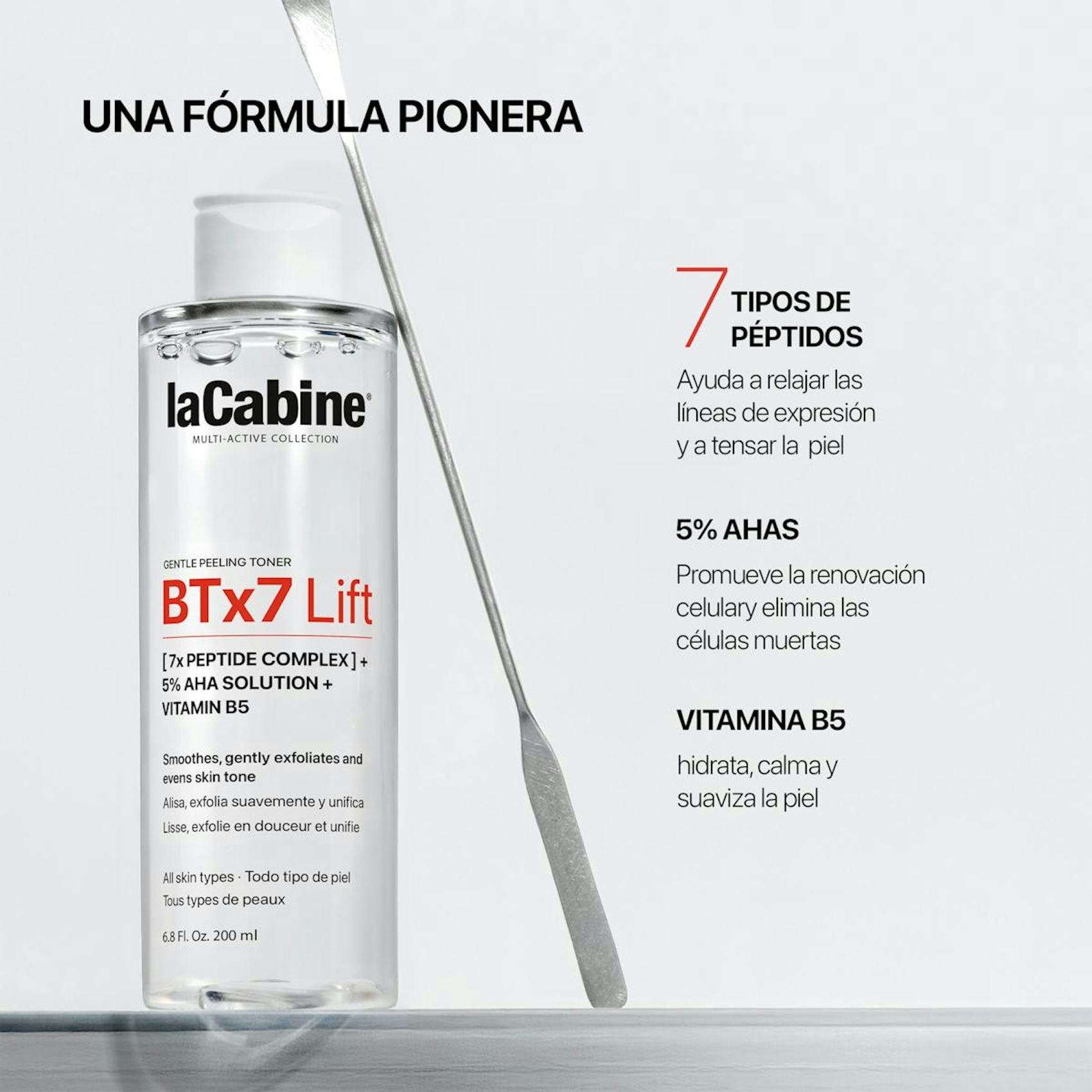 Tónico Peeling BTx7 Lift LaCabine 200Ml