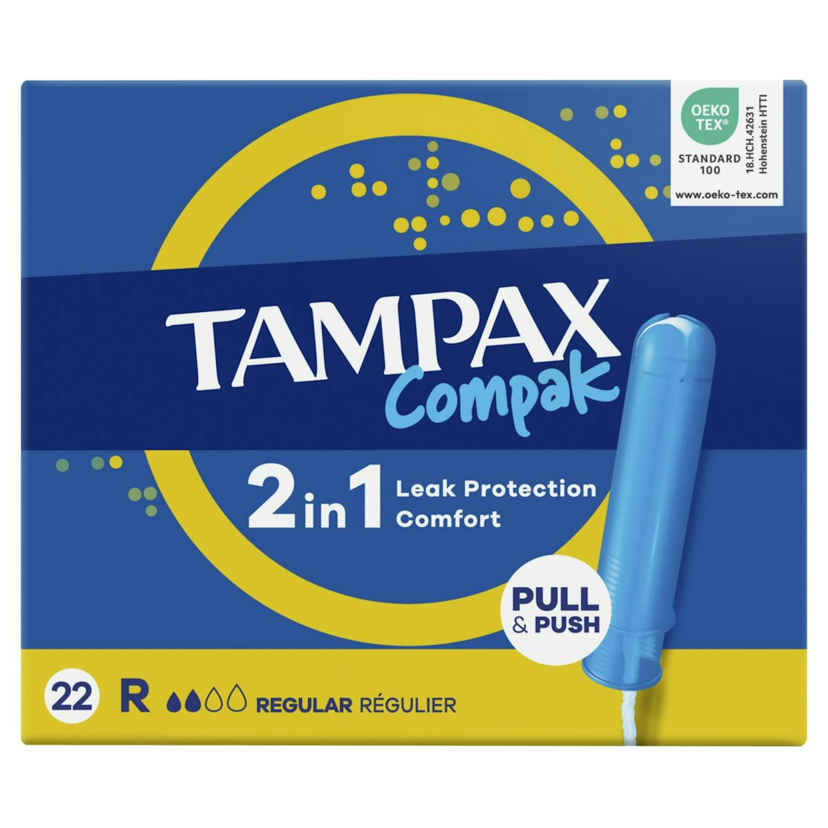 Tampones Compak Regular Tampax 22 Uds 0