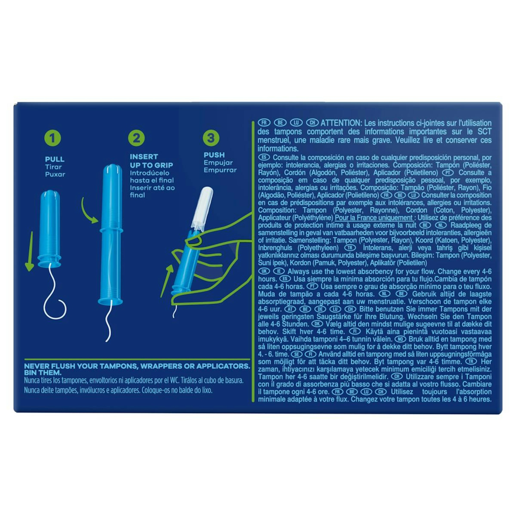 Tampones Compack Super Tampax 20 Uds