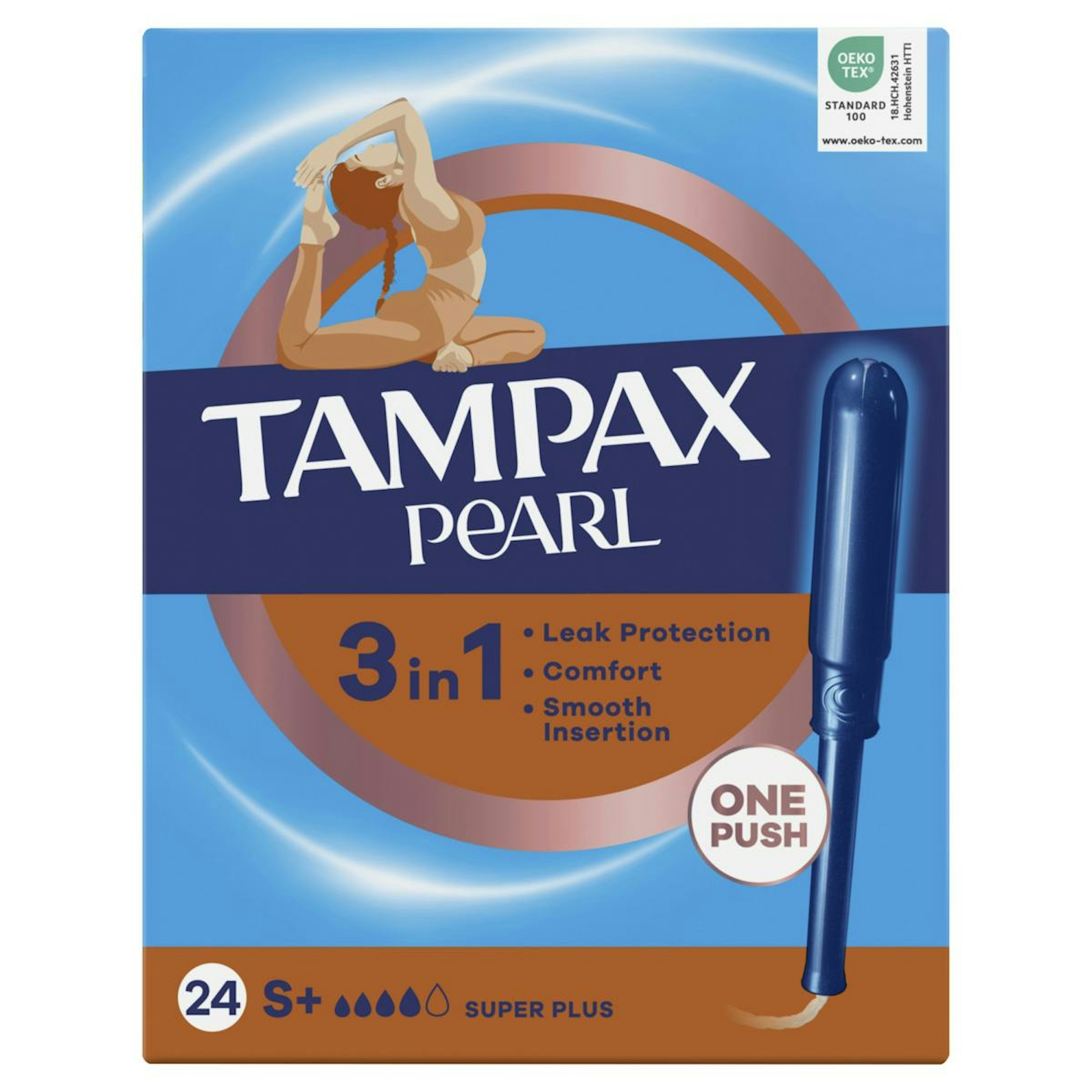 Tampones Pearl Super Plus Tampax 24 Uds 0