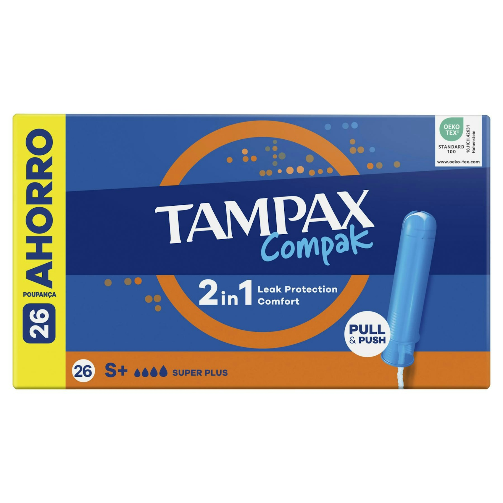 Tampones Con Aplicador Compak Super Plus Tampax 26 Uds Tampones Con Aplicador Compak Super Plus Tampax 26 Uds 0