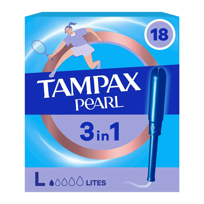 Tampones Pearl Tampax 18 Uds