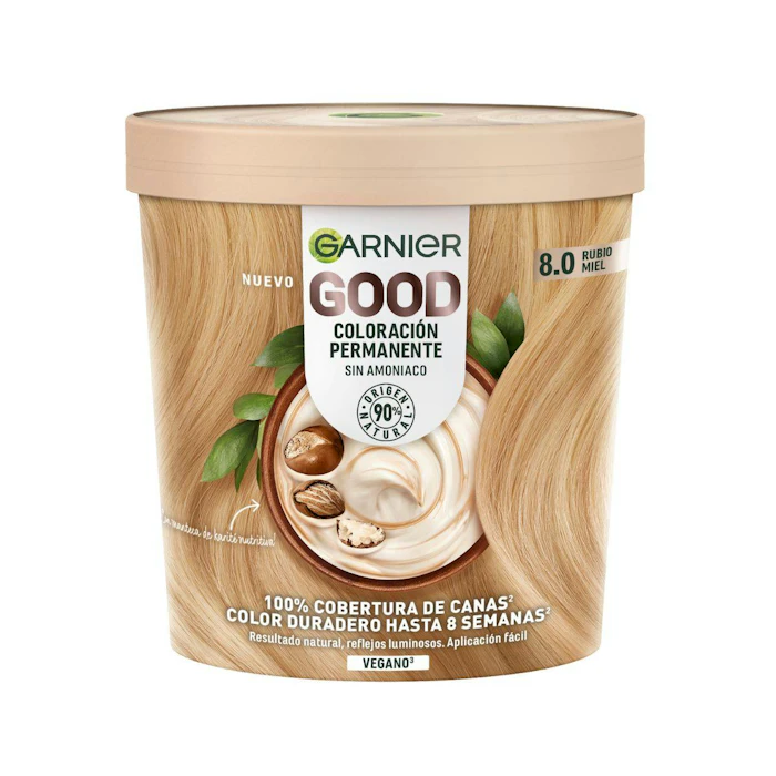 Tinte Permanente Sin Amoníaco Garnier Good Tonos Rubios