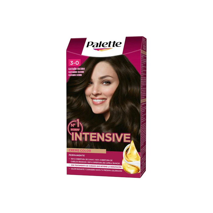 Tinte Permanente Intensive Creme Color Palette