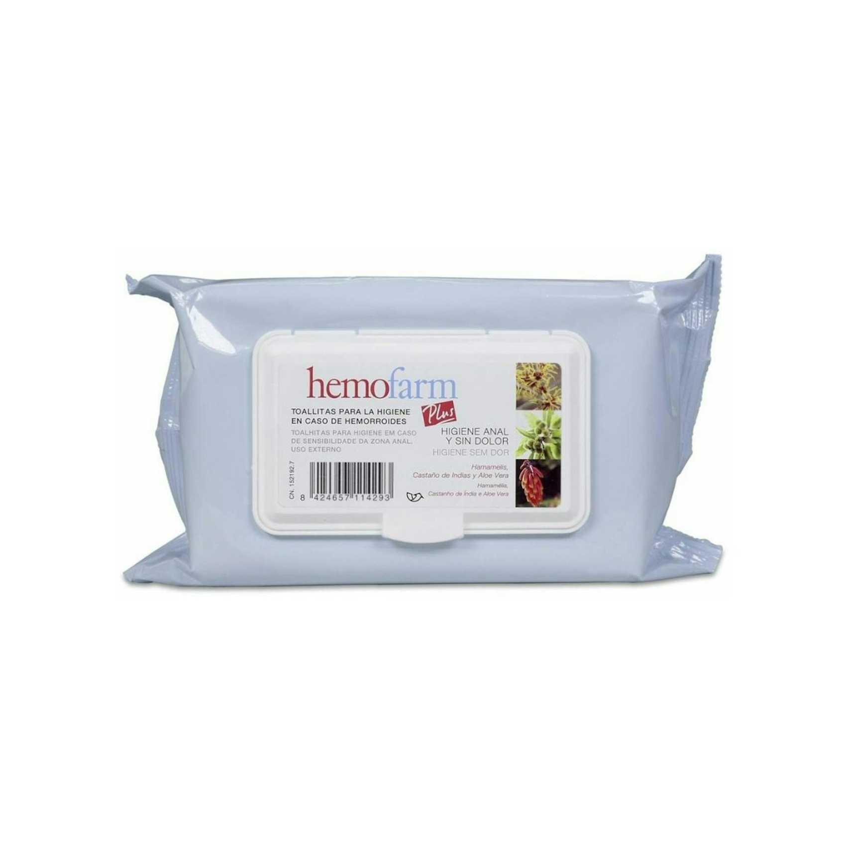 Toallitas Húmedas Hemofarm 60 Uds 0