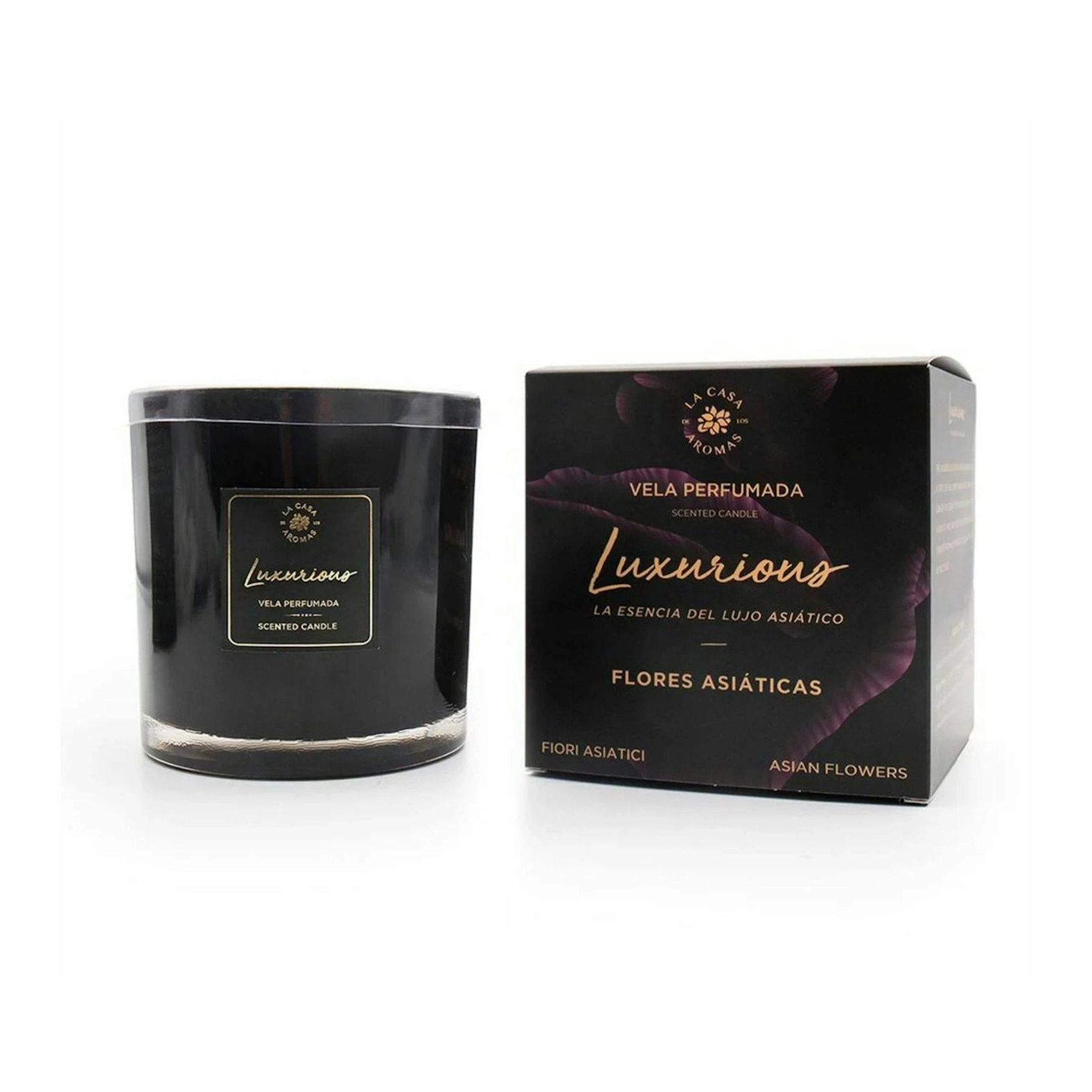 Vela Perfumada Luxurious Flores Asiáticas La Casa De Los Aromas 0