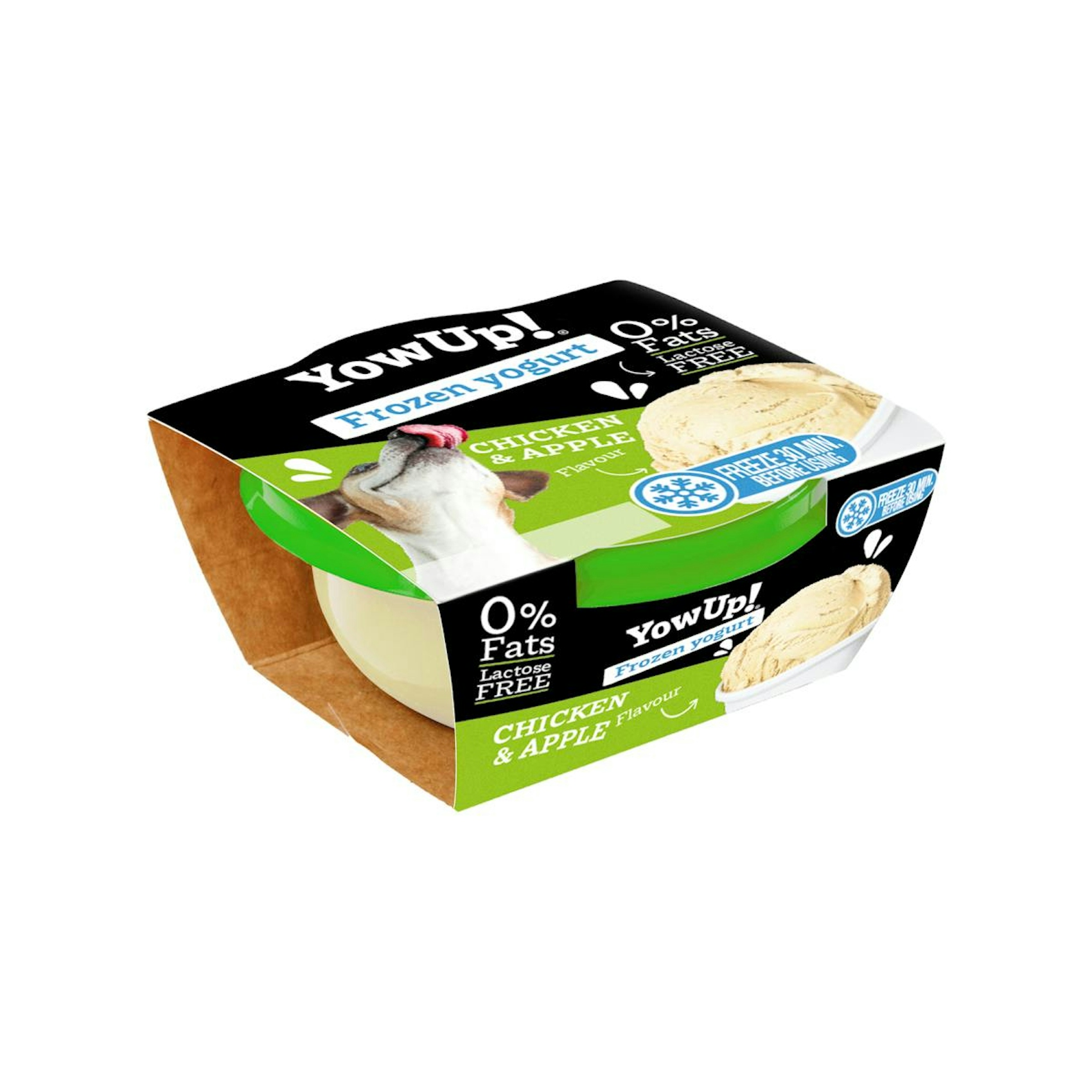 Yogur Helado Perros Pollo Y Manzana Yow Up 110 G