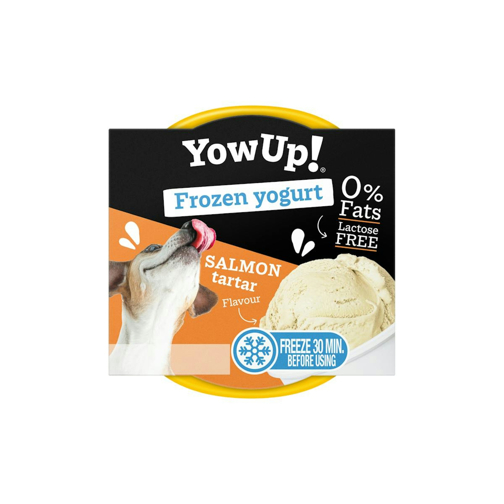 Yogur Helado Perros Salmón Yow Up 110 G 0