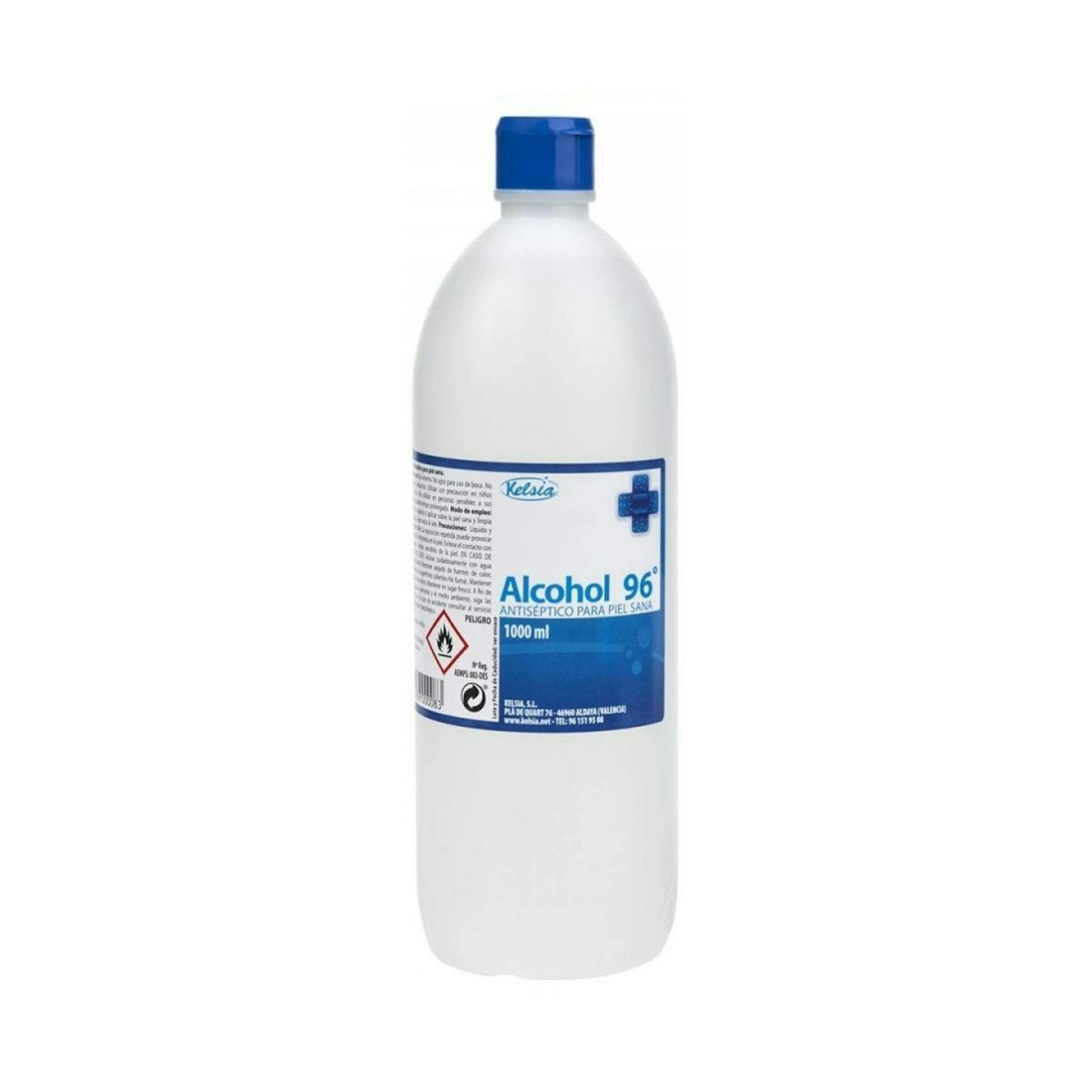 Alcohol Antiséptico 96º Kelsia 1 Lt 0